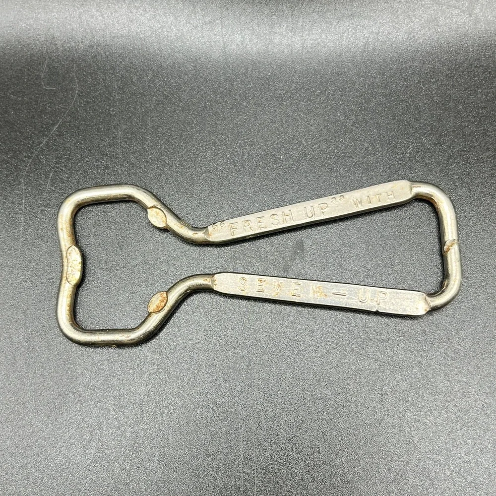 Vintage Seven Up Bottle Opener Fresh Up With 7 Up Soda Pop Advertising Retro